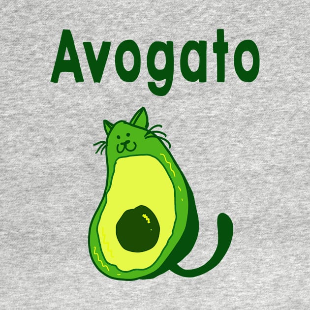 Avogato Kitty Cat  - puns are life by ckrickett